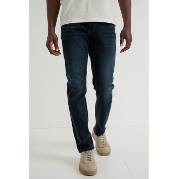 Blugi slim-fit cu design 5 buzunare Oregon - Albastru ultramarin