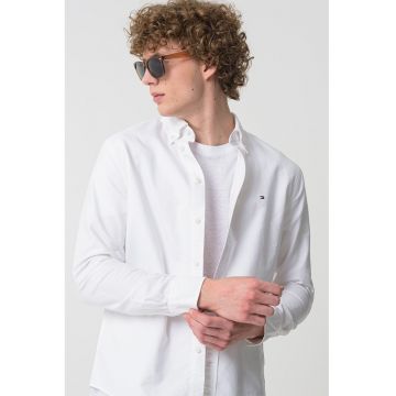 Camasa Oxford regular fit Heritage - Alb