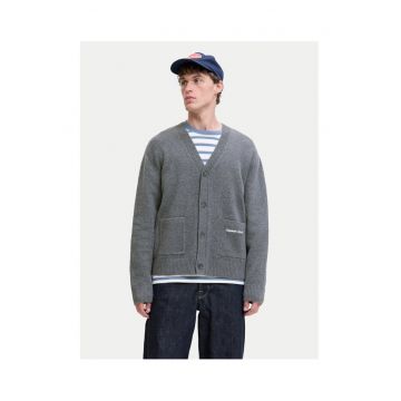 Cardigan barbatesc Jack Jones - gri