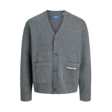 Cardigan barbatesc Jack Jones - gri