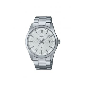 Ceas barbatesc  inox - argintiu - 41 mm