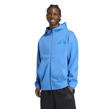 Hanorac lejer cu fermoar Z.N.E. - Albastru royal