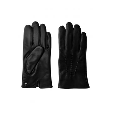 Manusi din piele naturala - Negru