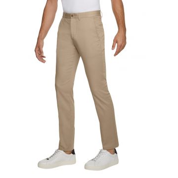 Pantaloni chino slim fit Bleeker - Maro deschis