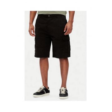 Pantaloni scurti lejeri din bumbac cu buzunare