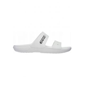 Papuci  Classic - Material sintetic - Alb -