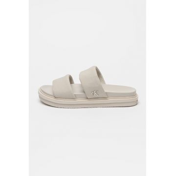 Papuci cu platforma - Gri