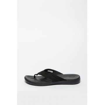Papuci flip-flop de piele nabuc Santa Cruz