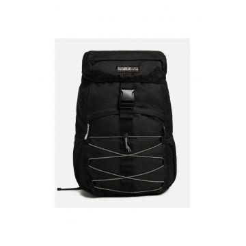 Rucsac cu buzunare din mesh si bretele reglabile Rocher - 30 l - negru