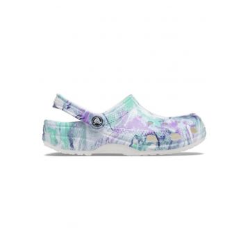 Saboti  Classic Out of this World II Clog - US Alb - White/Multi - Alb