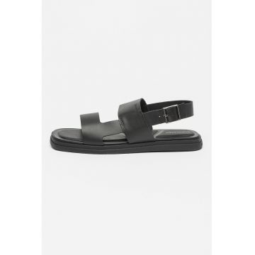 Sandale din piele - Negru