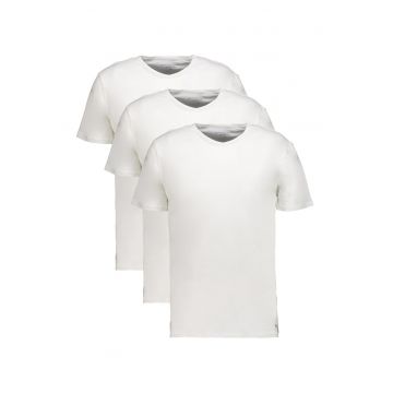 Set de tricouri de casa - 3 piese - Alb optic