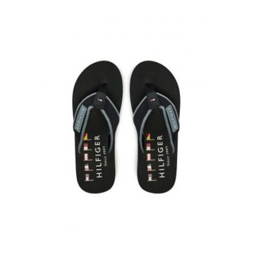 Slapi barbatesti  negru - Negru