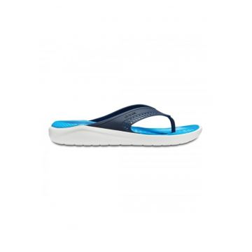 Slapi  LiteRide Flip - US Albastru - Navy/White - Alb