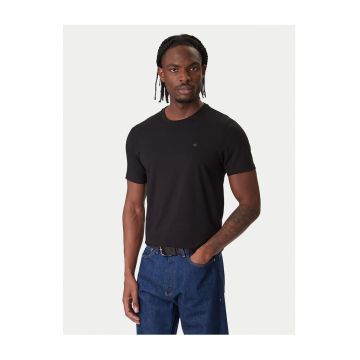 Tricou barbat  negru - bumbac