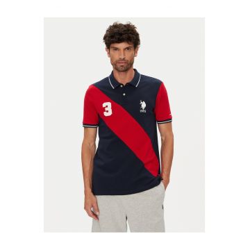 Tricou barbati  bleumarin - bumbac