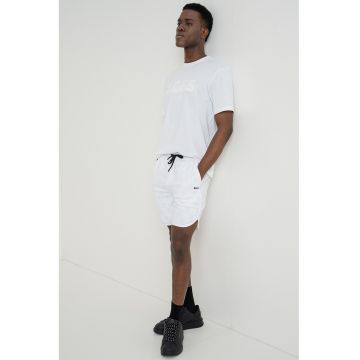 Tricou cu imprimeu logo - Alb optic