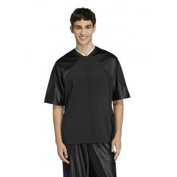 Tricou lejer cu segmente de plasa Stadium - Negru
