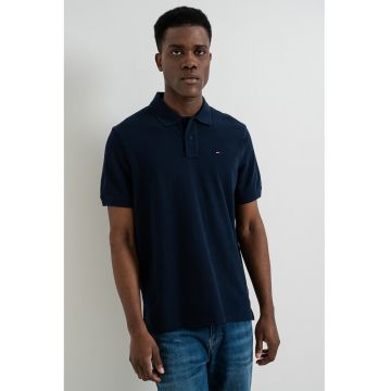 Tricou polo regular fit - Bleumarin