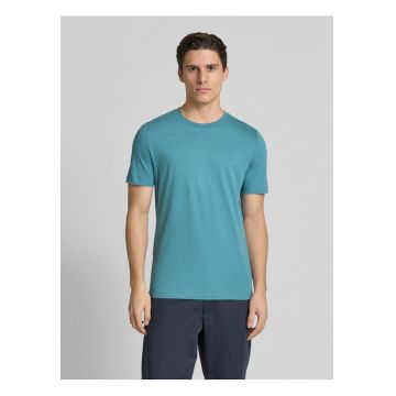 Tricou regular fit din bumbac - Turcoaz