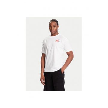Tricou sport barbati -  alb - bumbac