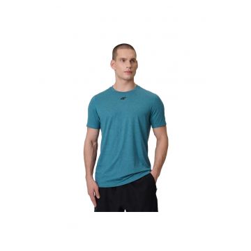 Tricou sport  bleumarin regular - uscare rapida - material sintetic - pentru antrenament