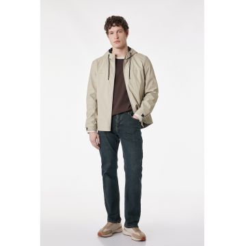 Blugi cu croiala dreapta - Albastru petrol