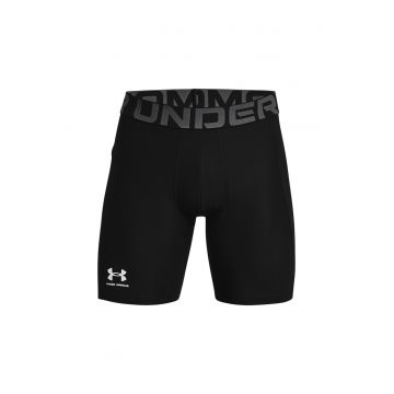 Colanti scurti de compresie pentru fitness HeatGear® - Alb/Negru