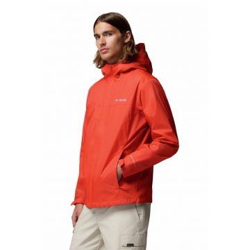 Jacheta impermeabila pentru drumetii Watertight™ II - Portocaliu mandarina