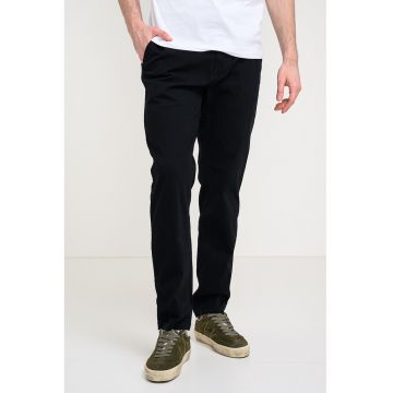 Pantaloni Chino cu talie medie - Negru