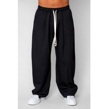 Pantaloni lungi drepti Baloon Fit Black 20520 - Negru
