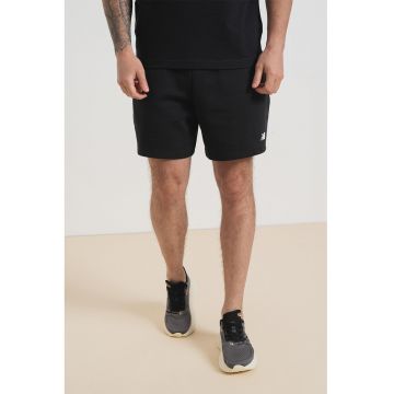 Pantaloni scurti de trening cu croiala relaxed fit - Negru