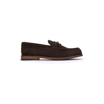 Pantofi loafer de piele intoarsa Craft James - Maro cognac