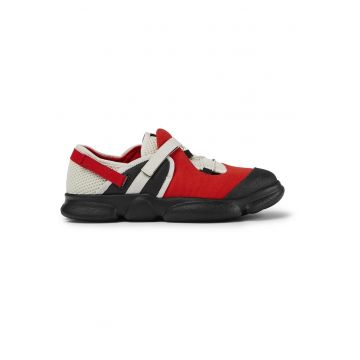 Pantofi sport cu velcro Karst - Rosu/Negru