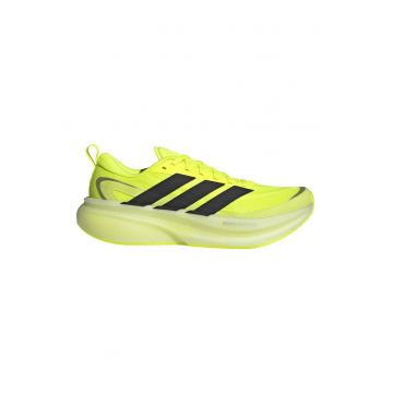 Pantofi Supernova Glide cu detalii reflectorizante - pentru alergare - Negru/Galben neon