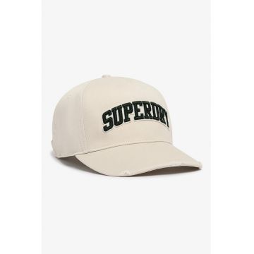 Sapca baseball cu aplicatie logo - Bej deschis