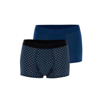 Set de boxeri din amestec de modal - 2 perechi - Bleumarin