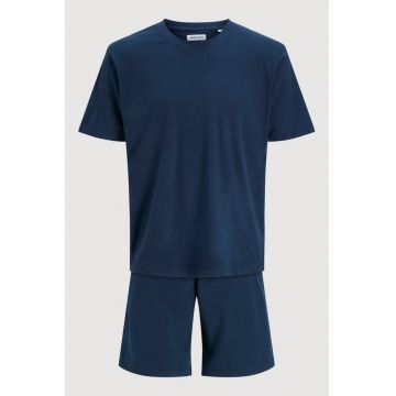 Set de tricou si pantaloni scurti - 2 piese - Albastru ultramarin