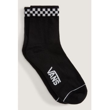 Sosete lungi Peek-A-Check - Negru/Gri deschis