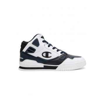 Tenisi  3 POINT TECH MID S22 - Alb/Negru