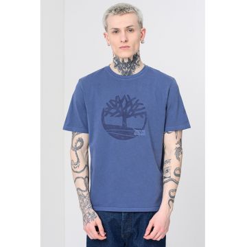 Tricou cu imprimeu logo Merrymack - Albastru prafuit