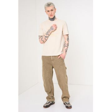 Tricou cu imprimeu logo Merrymack - Bej