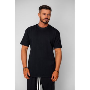 Tricou Heavy Oversized Premium Black 20446 - Negru