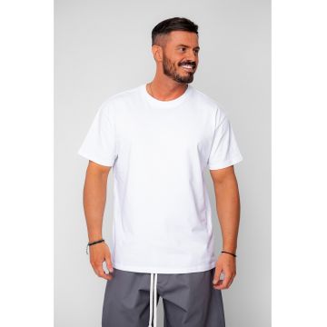 Tricou Heavy Oversized Premium Off White 20423 - Alb