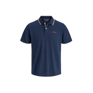 Tricou JACK &JONES Blaze Polo PLS 57633 - Albastru inchis
