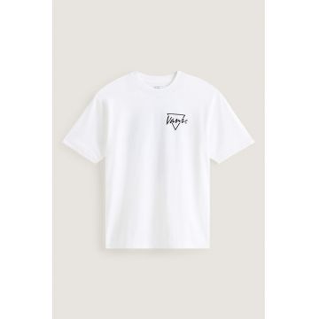 Tricou Palm Drive - Alb/Violet