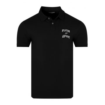 Tricou polo barbatesc  negru – stil casual sport cu guler clasic - Negru