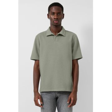 Tricou uni polo - Verde sparanghel