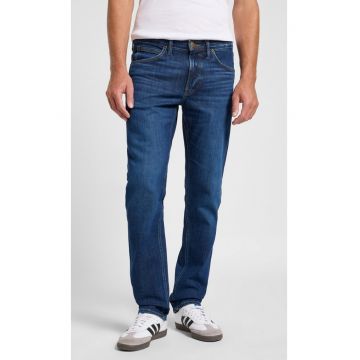 Blugi barbatesti  Daren ZIP FLY Stoney - bumbac/elastan - albastru