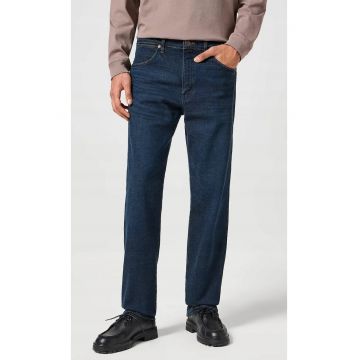 Blugi barbati -  FRONTIER - talie inalta - croiala relaxata - albastru - bumbafwqgwqc - Albastru